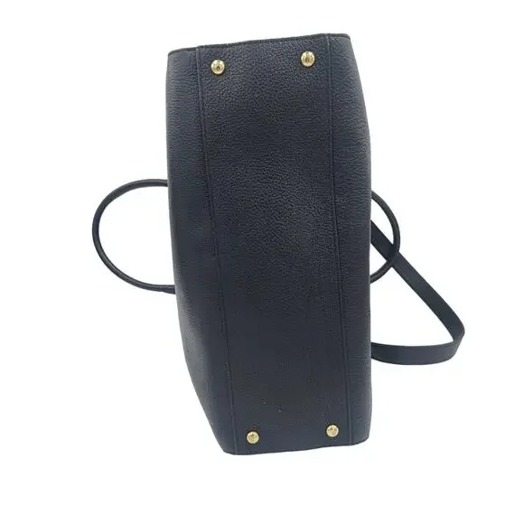 Michael Kors Large Black Pebble Hamilton Tote - Picture 5 of 6